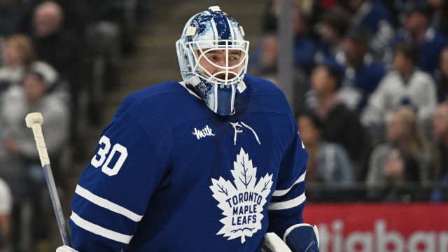 Toronto Maple Leafs goalie Matt Murray