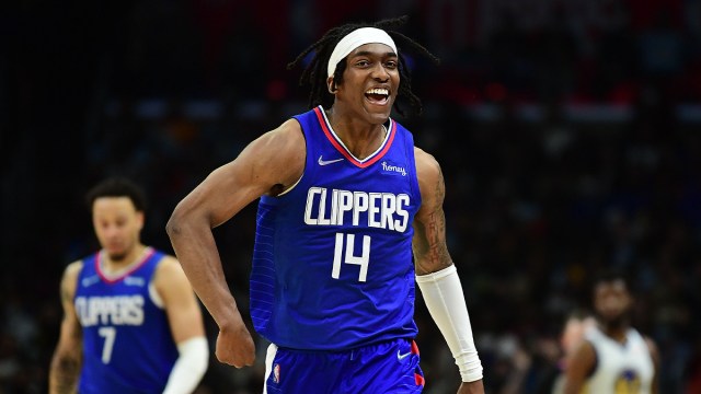 Los Angeles Clippers guard Terance Mann