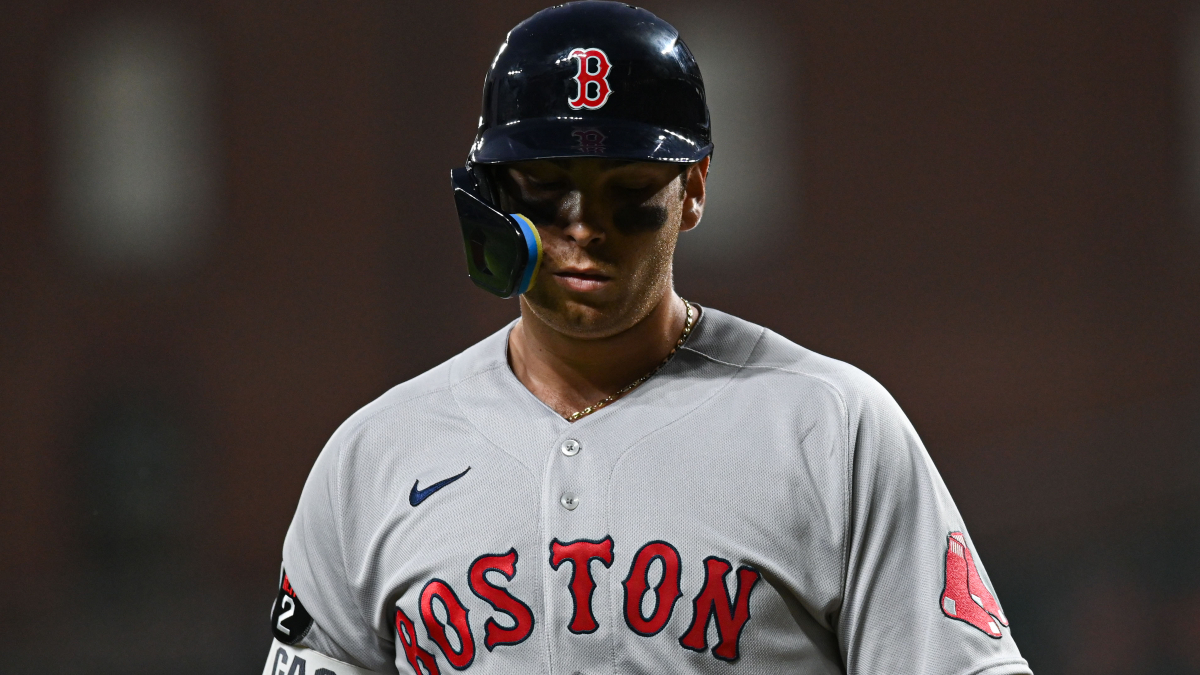 Triston Casas of the Boston Red Sox walks through the batting tunnel  News Photo - Getty Images