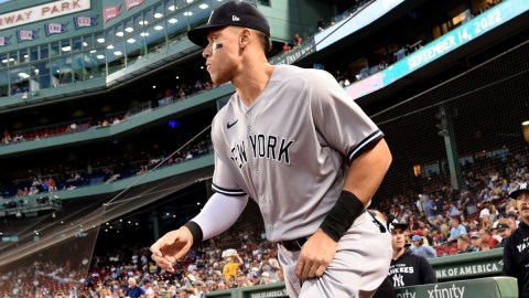 Free agent MLB outfielder Aaron Judge