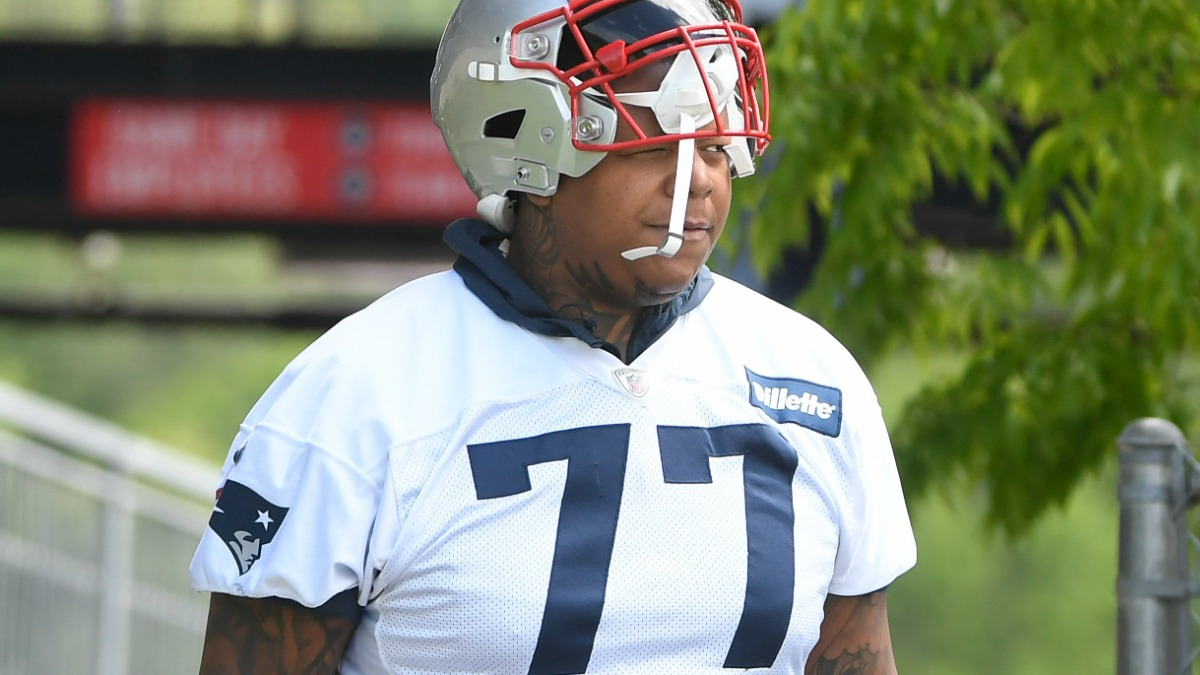 Trent Brown is thrilled to be back with Patriots