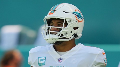 Miami Dolphins quarterback Tua Tagovailoa