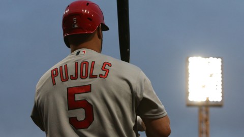St. Louis Cardinals designated hitter Albert Pujols