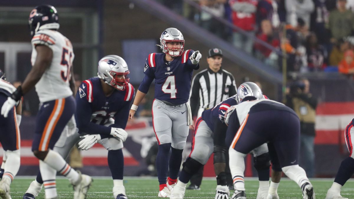 Bailey Zappe was fun for a while, but now Patriots have issues after loss  to Bears