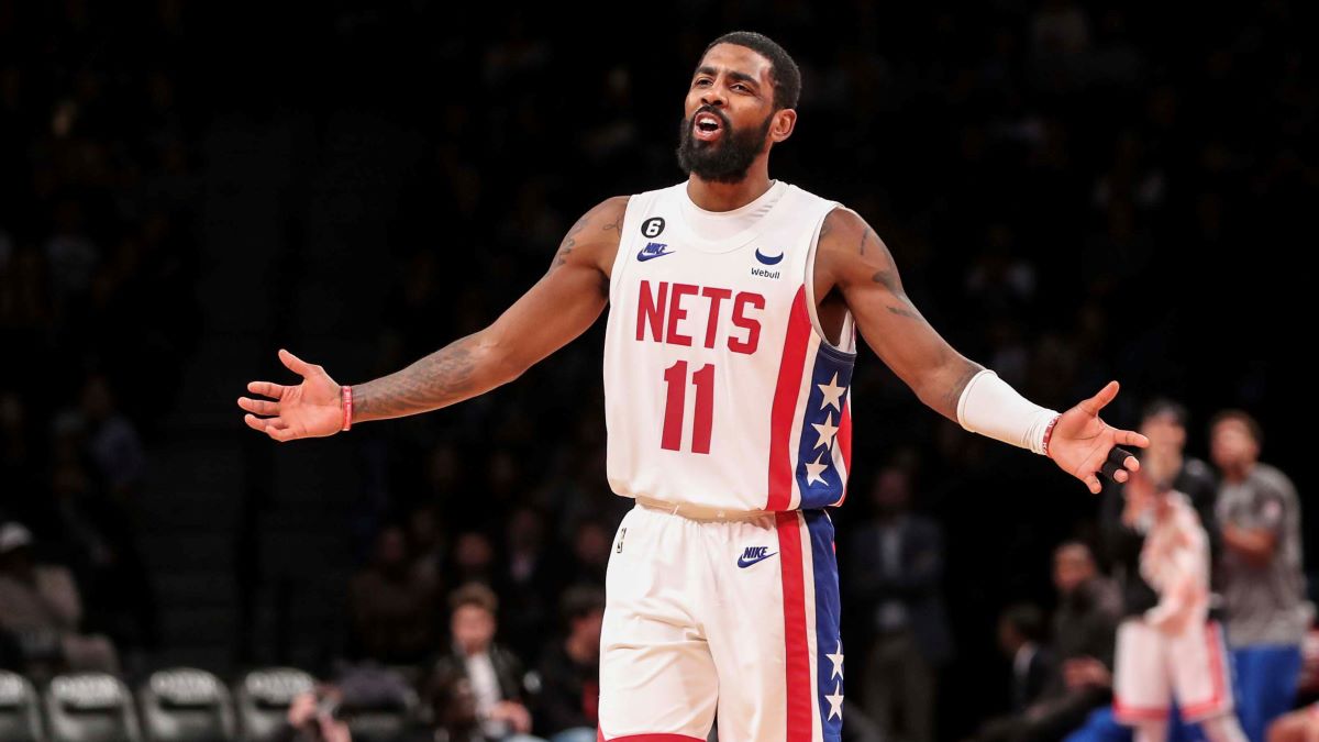 Video: Kyrie Irving successfully sneaks Bam Ado his jersey