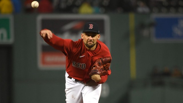 Boston Red Sox pitcher Nathan Eovaldi