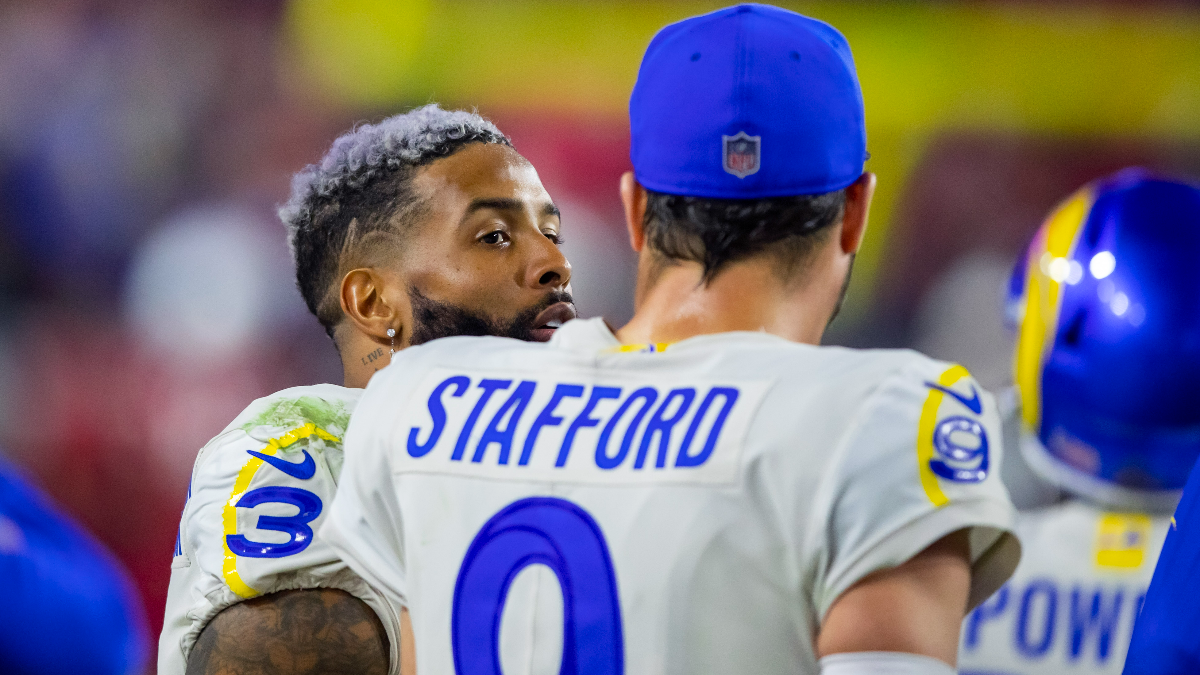 Odell Beckham Jr shares touching moment with mom following NFC title