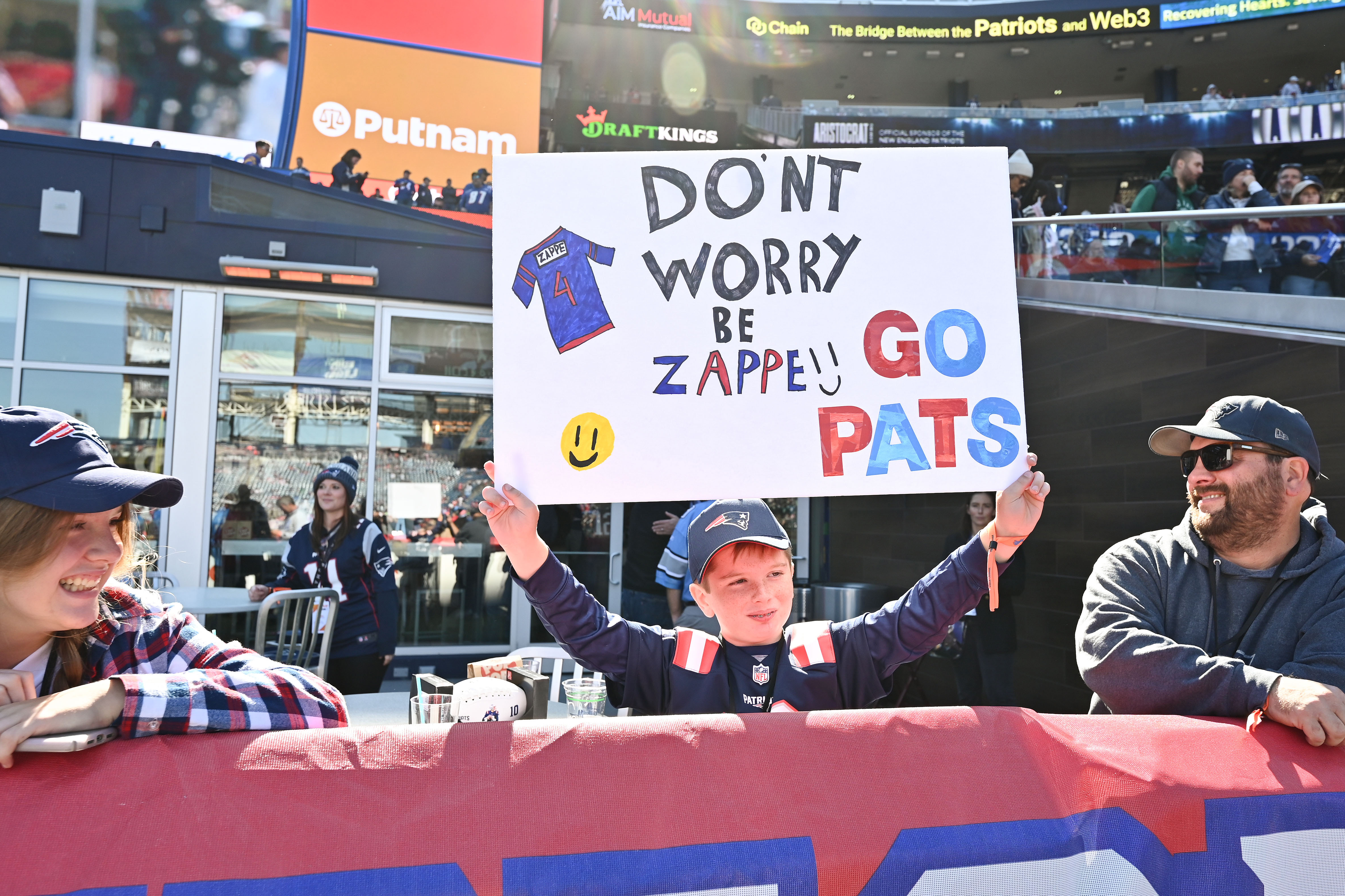 Video: Patriots Fans Are Chanting For Bailey Zappe - The Spun: What's  Trending In The Sports World Today