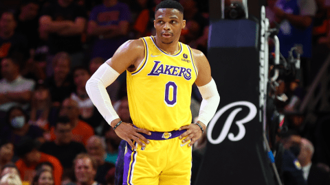 Los Angeles Lakers guard Russell Westbrook