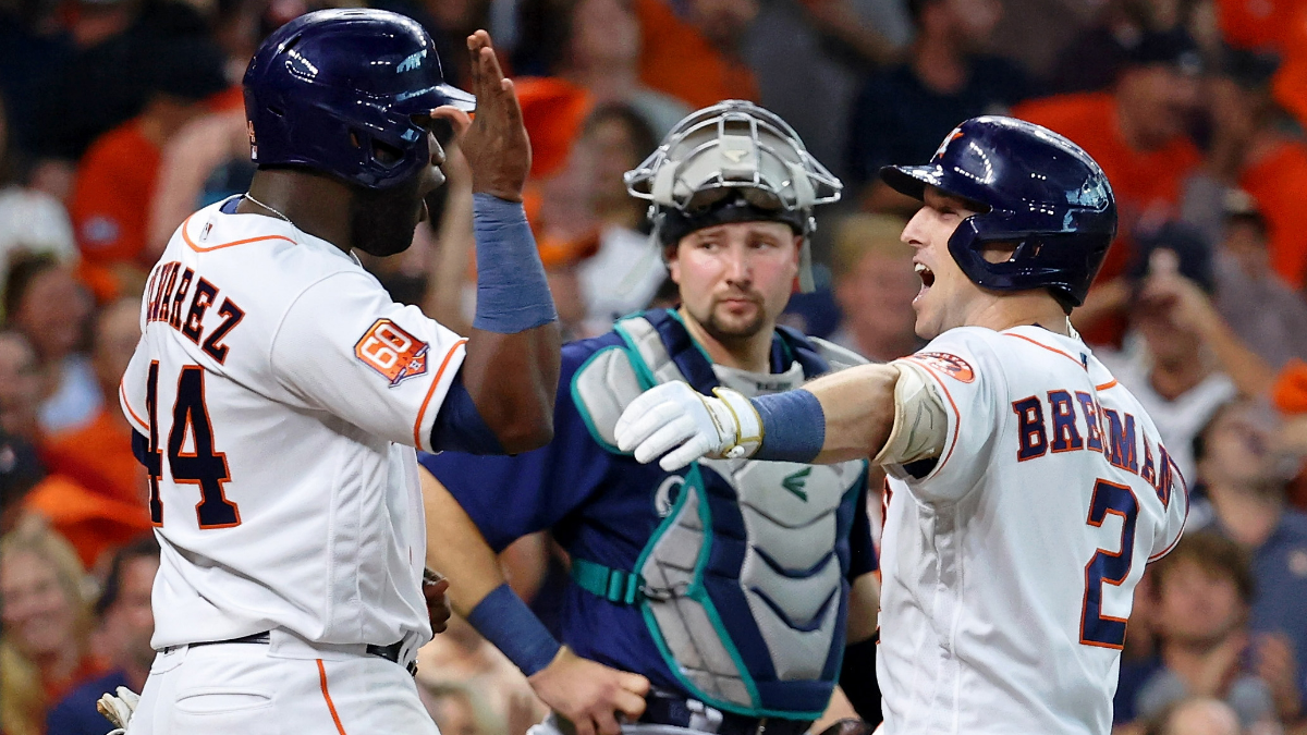 WATCH: Yordan Alvarez Walks Off Mariners 8-7, Astros take 1-0 ALDS