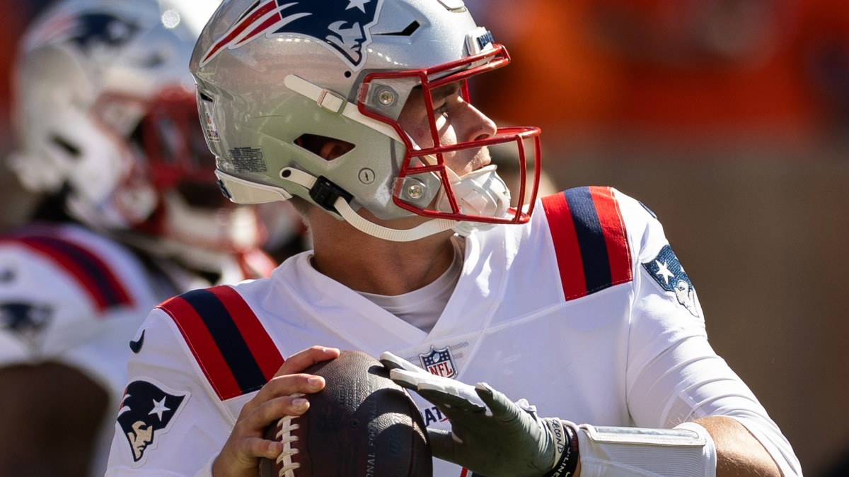 Bailey Zappe's jersey from win over Browns placed in New England Patriots  Hall of Fame 