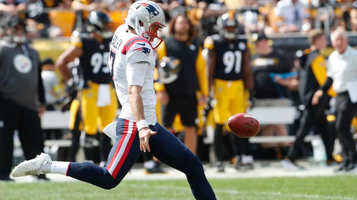 Jake Bailey spotted at Patriots practice, opening up window for punter to  come off IR - CBS Boston