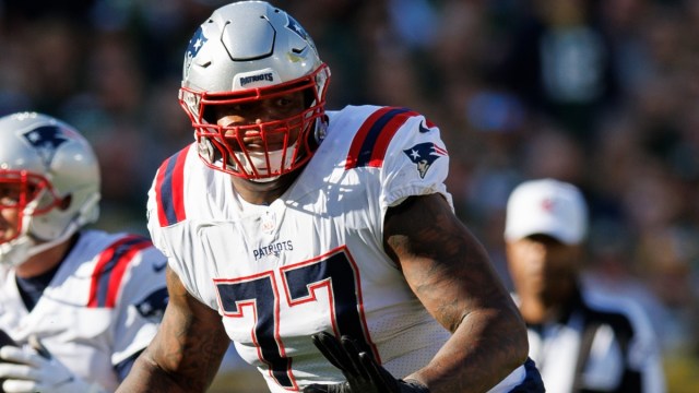 New England Patriots tackle Trent Brown