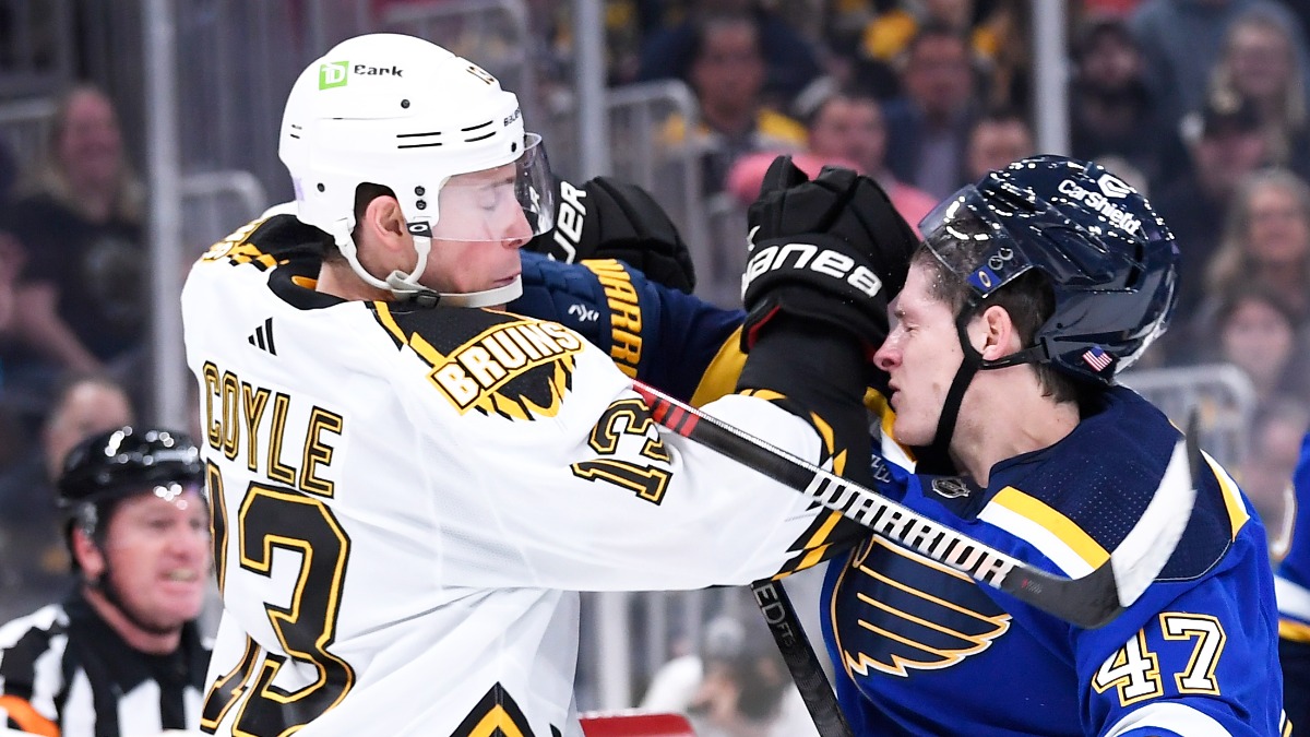 Bruins' Charlie Coyle Attaches Label To Retired Patrice Bergeron