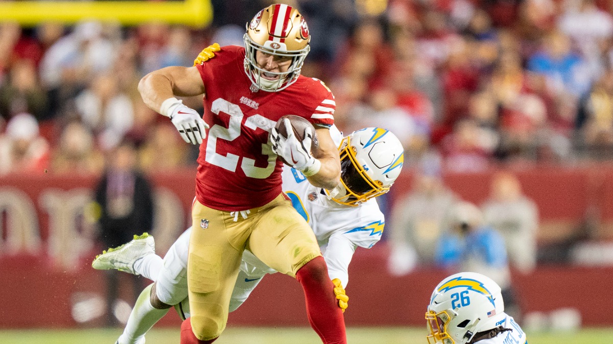 Christian McCaffrey and 49ers win 13th straight in regular season