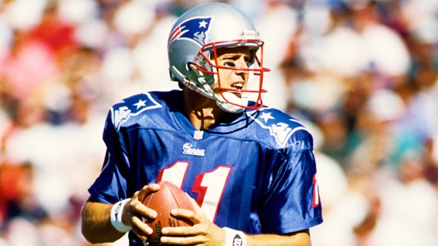 New England Patriots quarterback Drew Bledsoe
