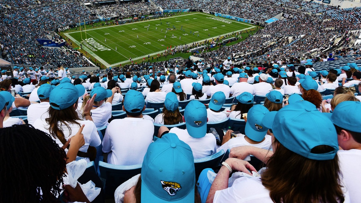 Jacksonville Jaguars Mascot Entertains Crowd Nfl Editorial Stock Photo -  Stock Image