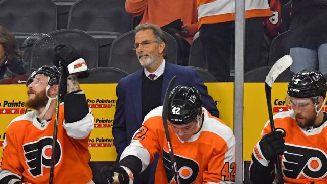 Philadelphia Flyers coach John Tortorella