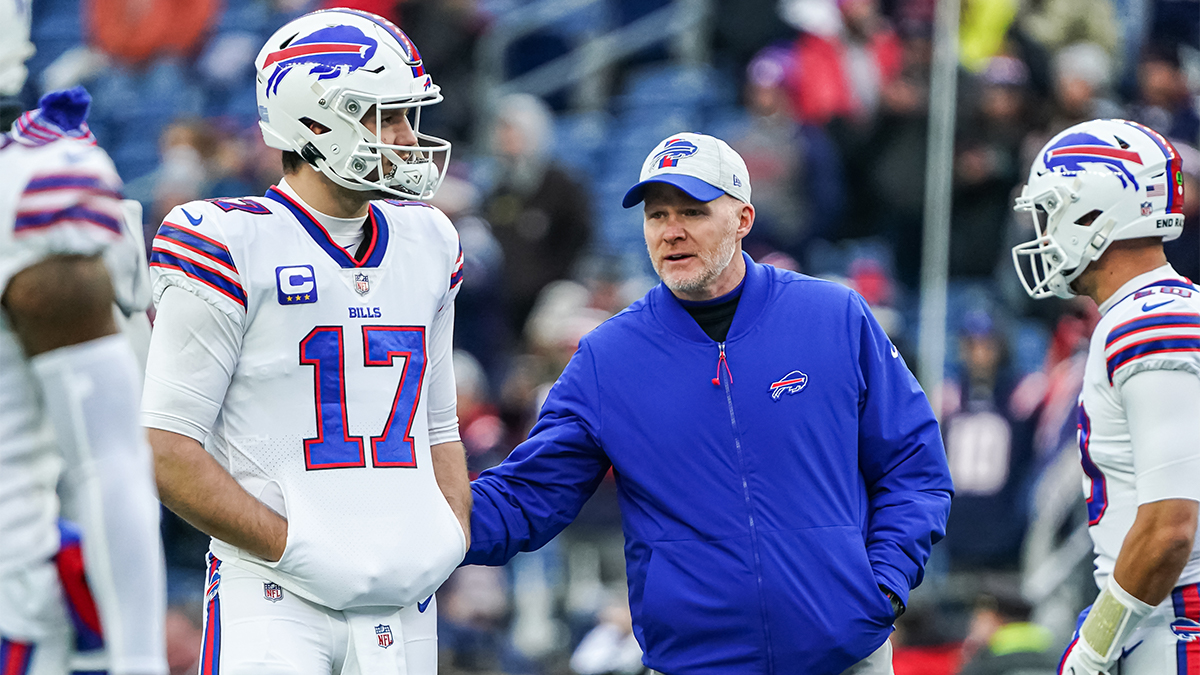 Will Bills QB Josh Allen start on Sunday with elbow injury? 'We'll see'  says Sean McDermott - The Athletic