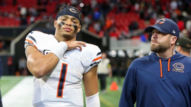 Chicago Bears quarterback Justin Fields