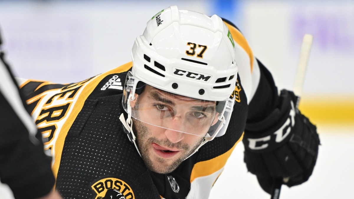 Patrice Bergeron gives candid reaction to Bruins signing Mitchell Miller –  NBC Sports Boston