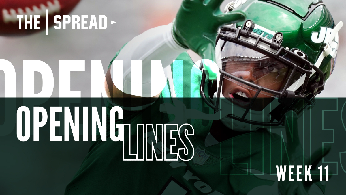 Jets vs. Patriots: Updated betting line, over/under for Week 11