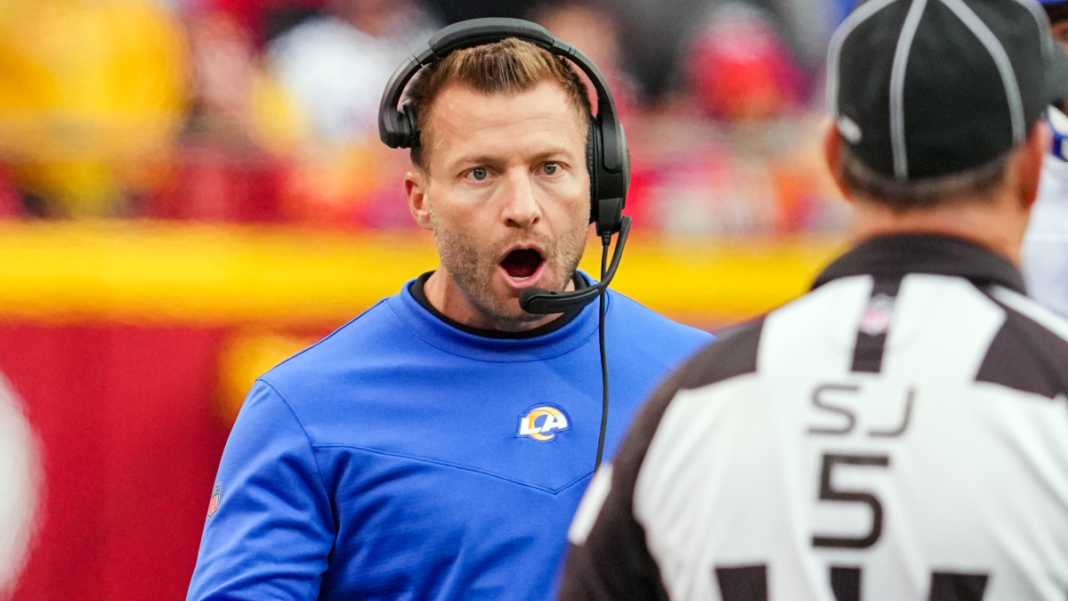 Los Angeles Rams Coach Sean McVay 'Proud' of O-Line Amidst