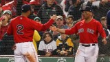 Boston Red Sox shortstop Xander Bogaerts and third baseman Rafael Devers