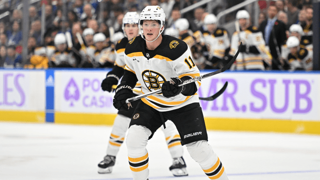 Boston Bruins Forward Trent Frederic