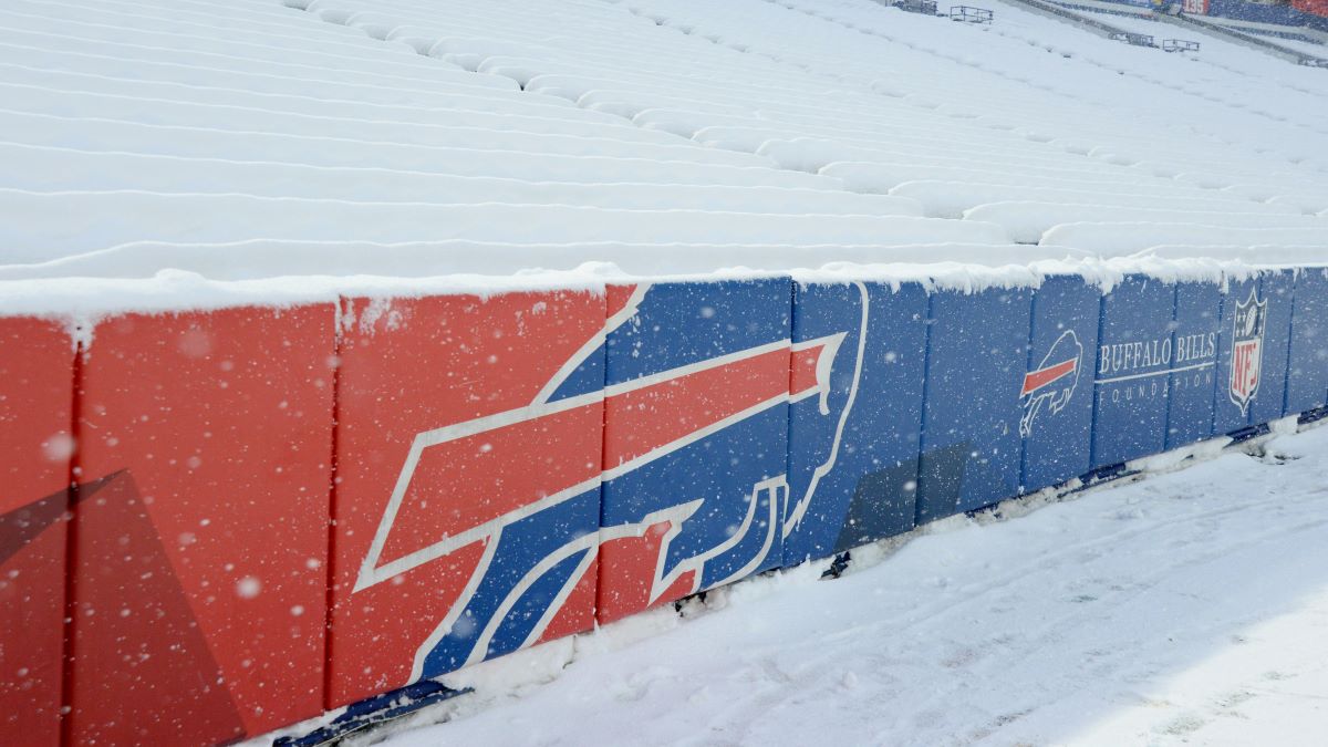 Bills' Highmark Stadium Sees Significant Snowfall Before Dolphins Game -  Sports Illustrated