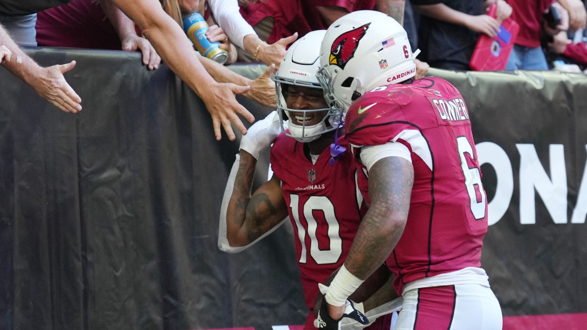 Rhamondre Stevenson, DeAndre Hopkins, Kyler Murray Best Prop Bets and Odds  for Monday Night Football 