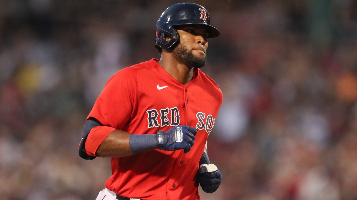 Franchy Cordero leads Red Sox to first win of season