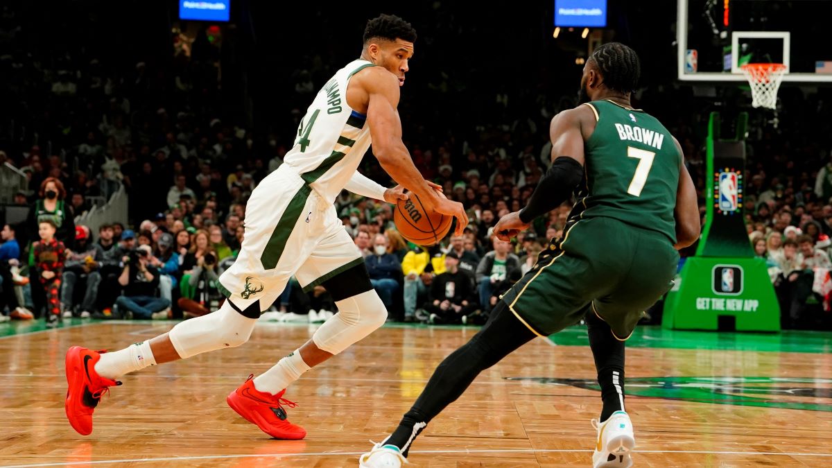 Jaylen Brown Explains Christmas Scuffle With Giannis Antetokounmpo