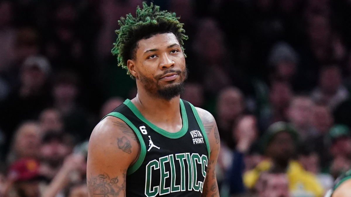 Marcus Smart Signed Boston Celtics Jersey (Beckett) 2021-22 Defensive P.O.Y.