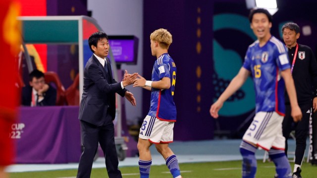 Japan midfielder Ritsu Doan
