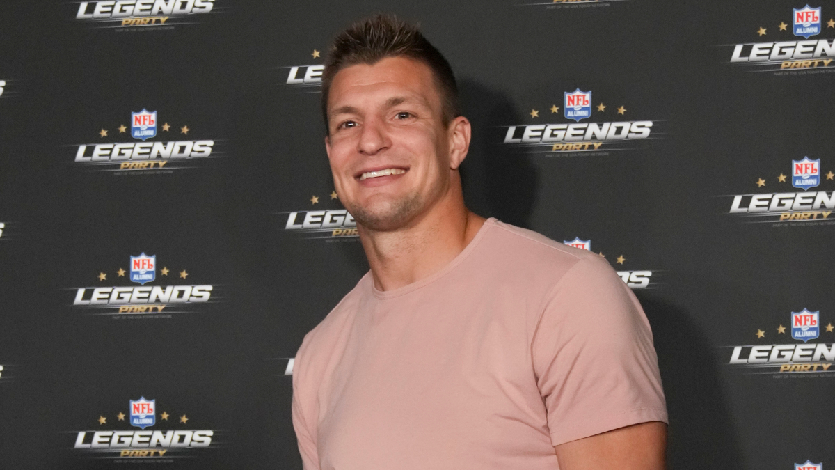 Rob Gronkowski Is Bulking Up Ahead of His Return to the NFL