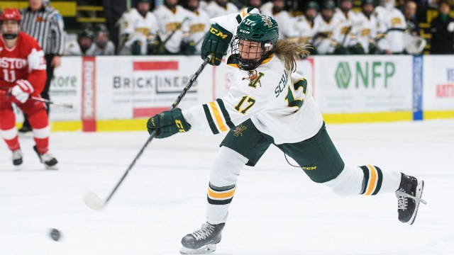 University of Vermont women's ice hockey forward Theresa Schafzahl