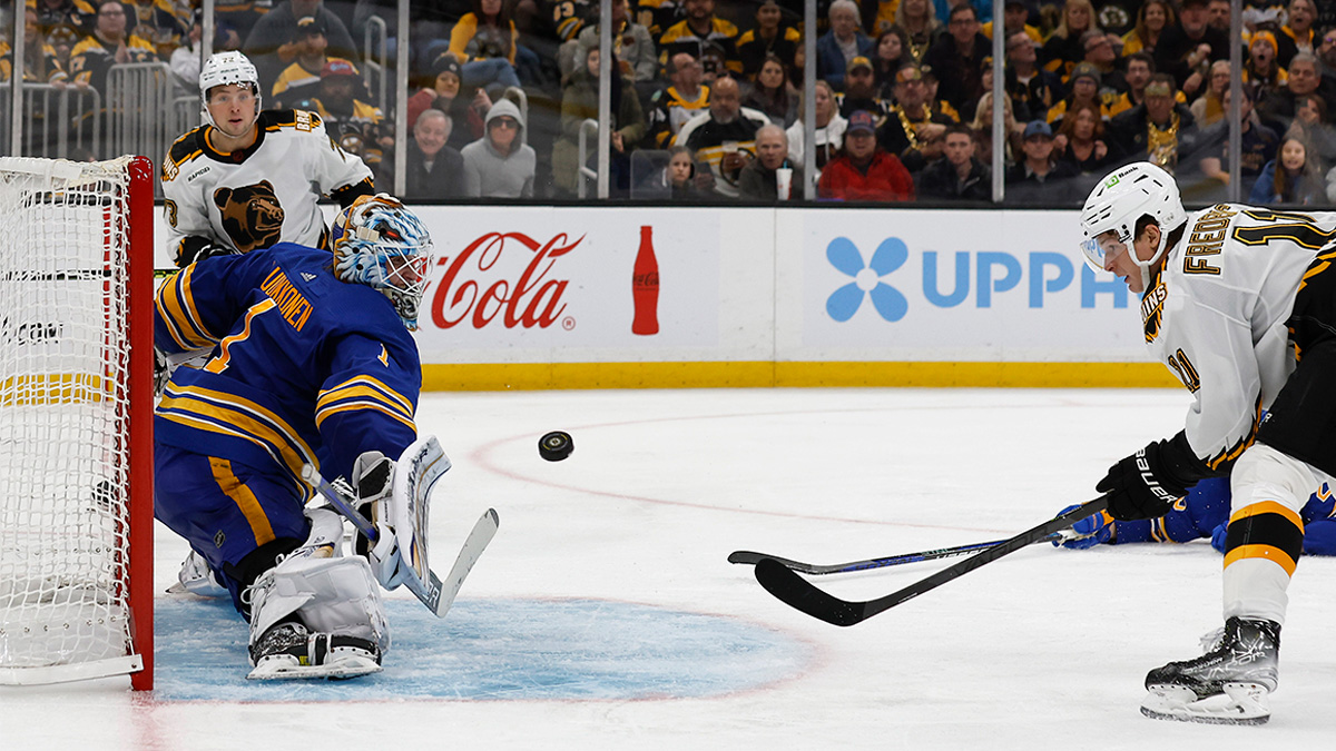 Sabres Goalie Ukko-Pekka Luukkonen Comes Up Big Vs. Bruins