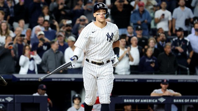 Thomas Carrieri on X: Aaron Judge asked about the possibility of