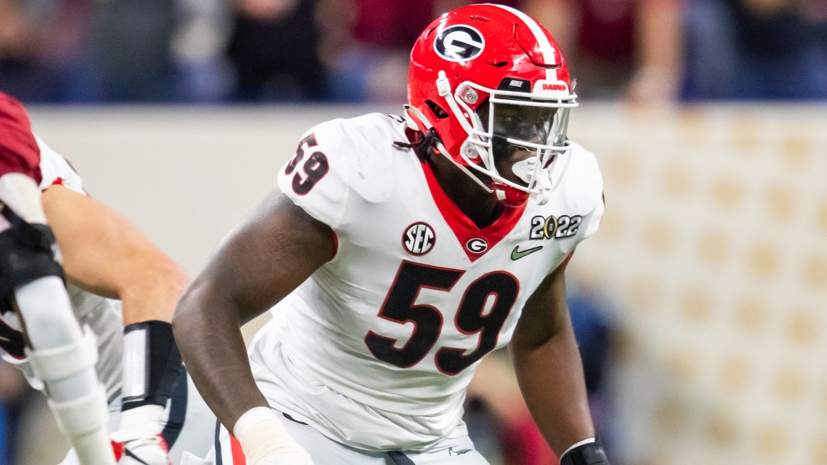 Jets Mock Draft 5.0  Todd McShay Projects Georgia T Broderick Jones