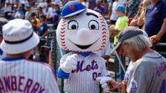 New York Mets mascot Mr. Met