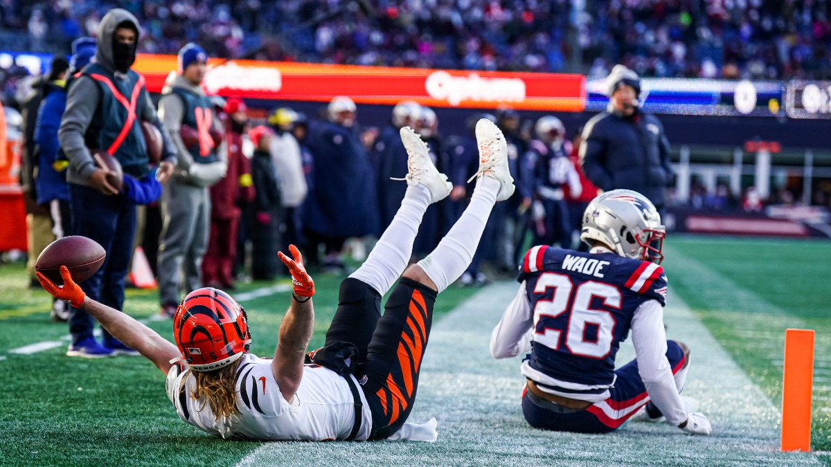 Cincinnati Bengals beat New England Patriots 22-18