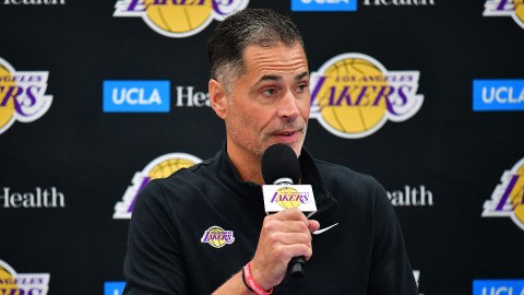Los Angeles Lakers general manager Rob Pelinka