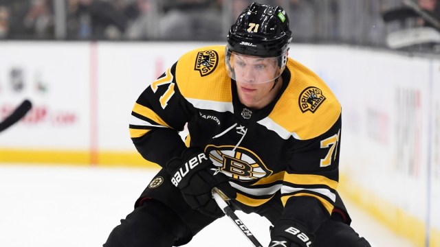 Boston Bruins left wing Taylor Hall