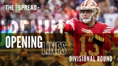 nfl divisional round opening lines