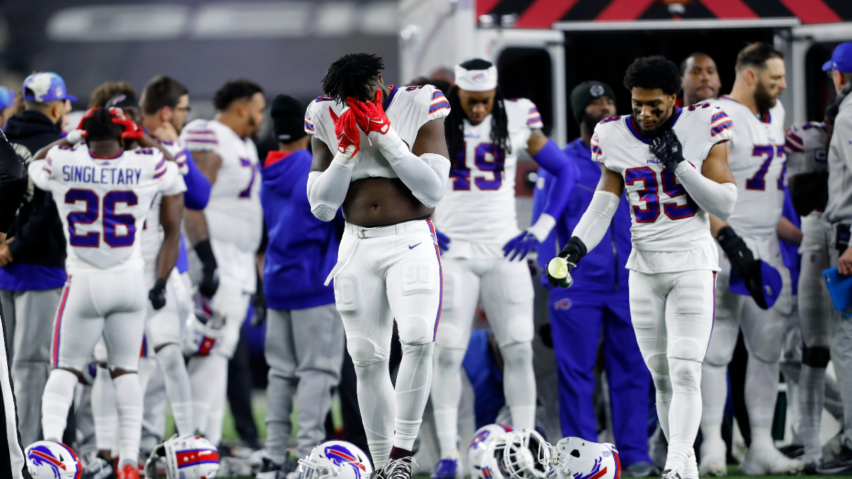 Bills' Damar Hamlin Denied Ex-Teammate's Jersey Swap