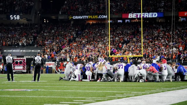 Buffalo Bills safety Damar Hamlin