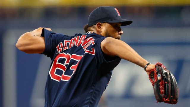 MLB free agent pitcher Darwinzon Hernandez