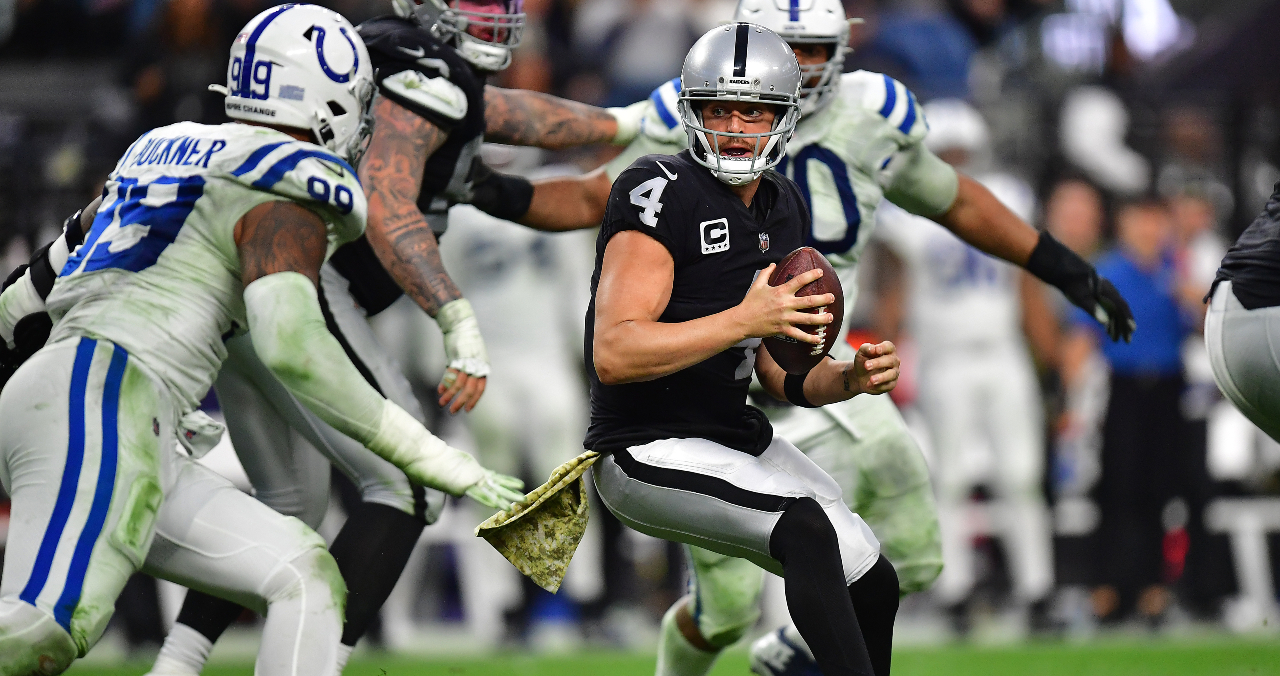 Derek Carr steps away from Las Vegas Raiders after surprise benching, Las  Vegas Raiders