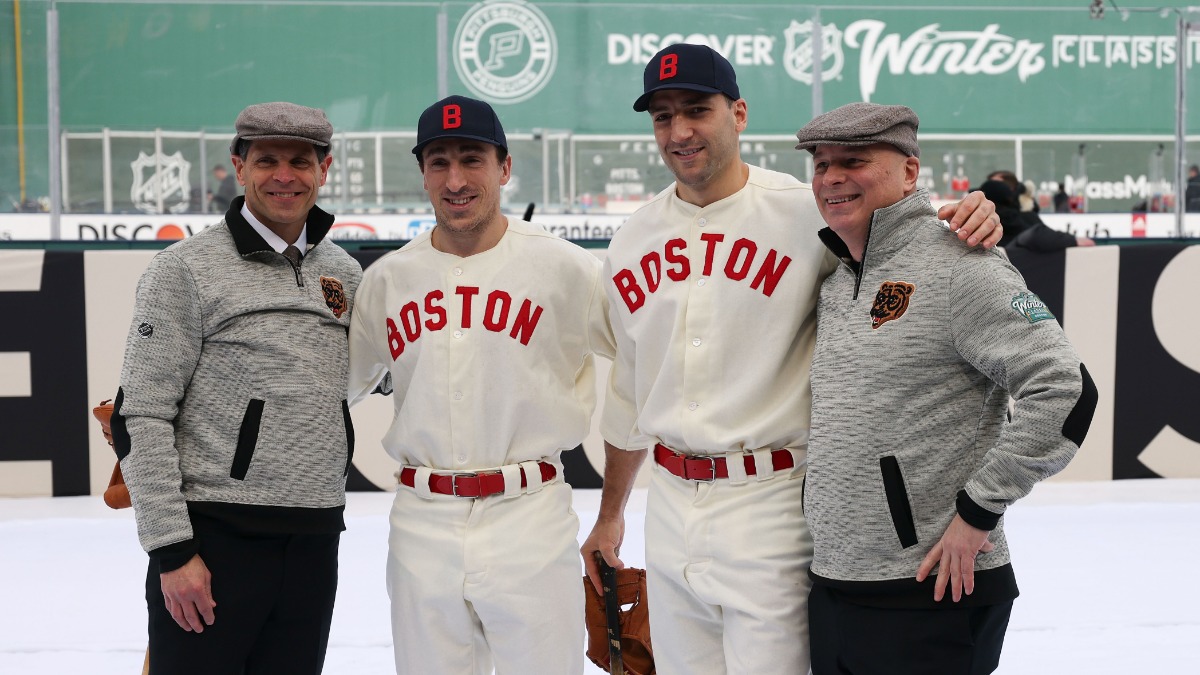 Bruins Balanced Fun and Respect with Vintage Red Sox Outfits